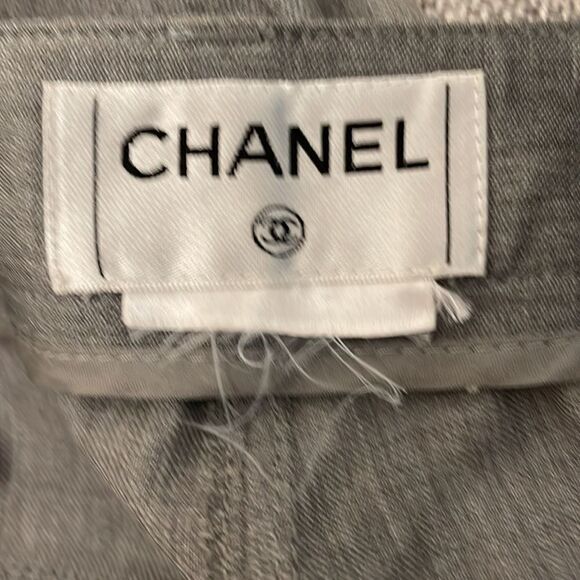 Chanel‎ Woman Silver Pants - Picture 5 of 5